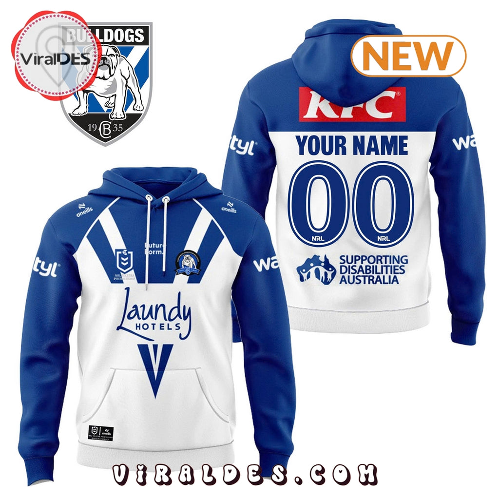 Canterbury-Bankstown Bulldogs 2025 Custom Limited Hoodie
