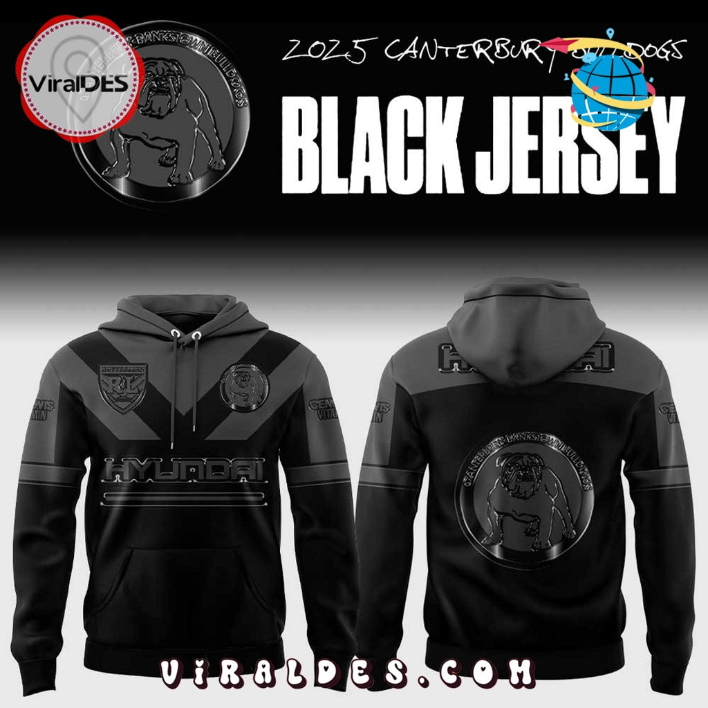 Canterbury Bulldogs Back In Black 1995 Limited Edition Hoodie