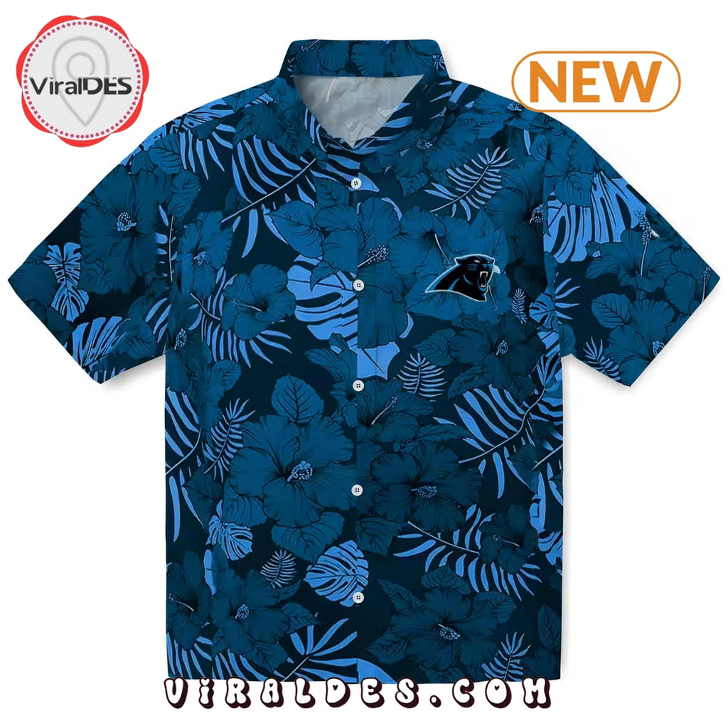 Carolina Panthers Jungle Vibes Hawaiian Shirt