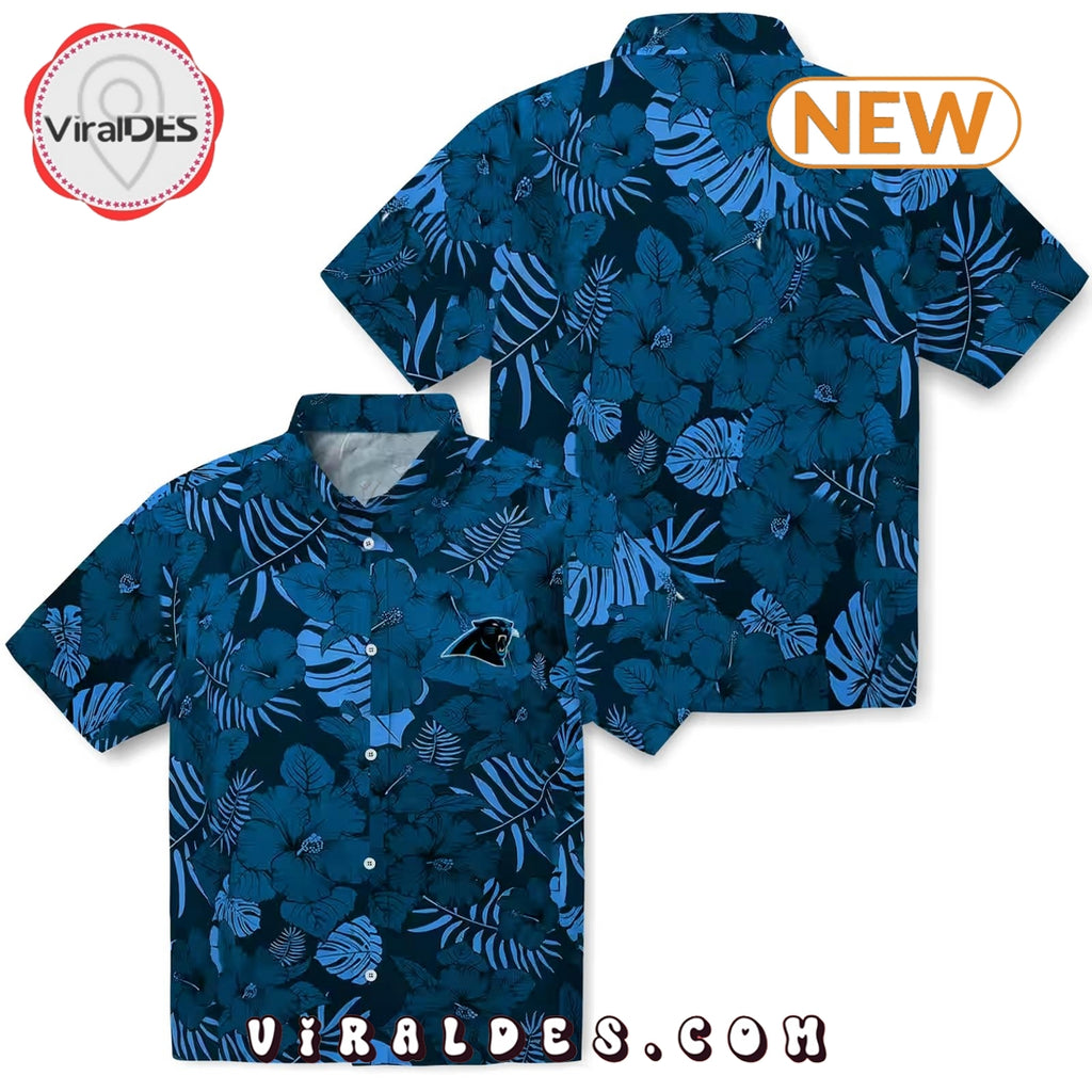 Carolina Panthers Jungle Vibes Hawaiian Shirt