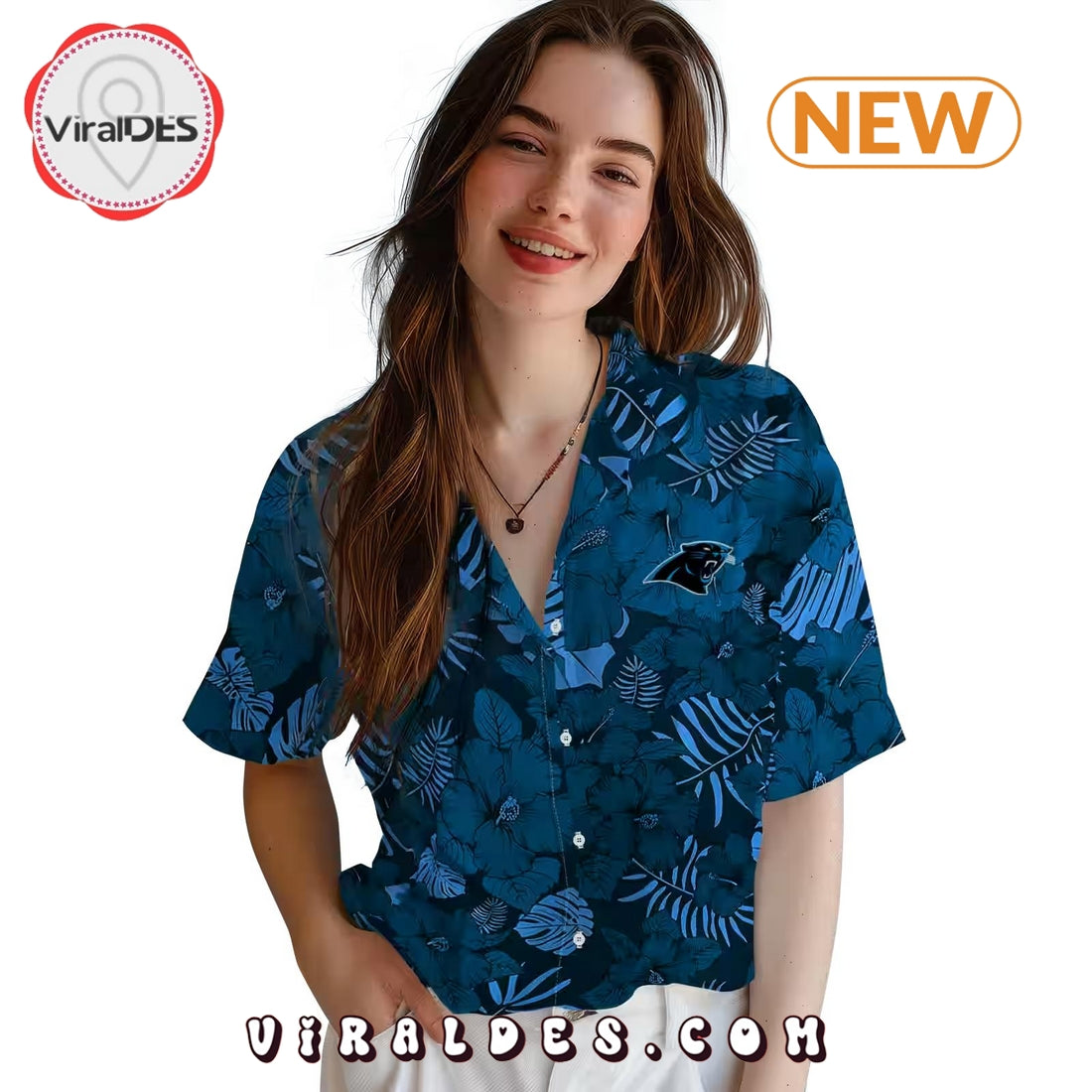 Carolina Panthers Jungle Vibes Hawaiian Shirt
