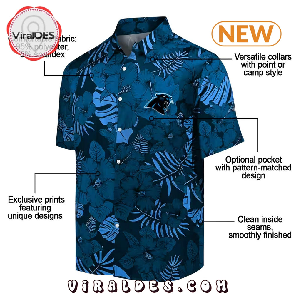 Carolina Panthers Jungle Vibes Hawaiian Shirt