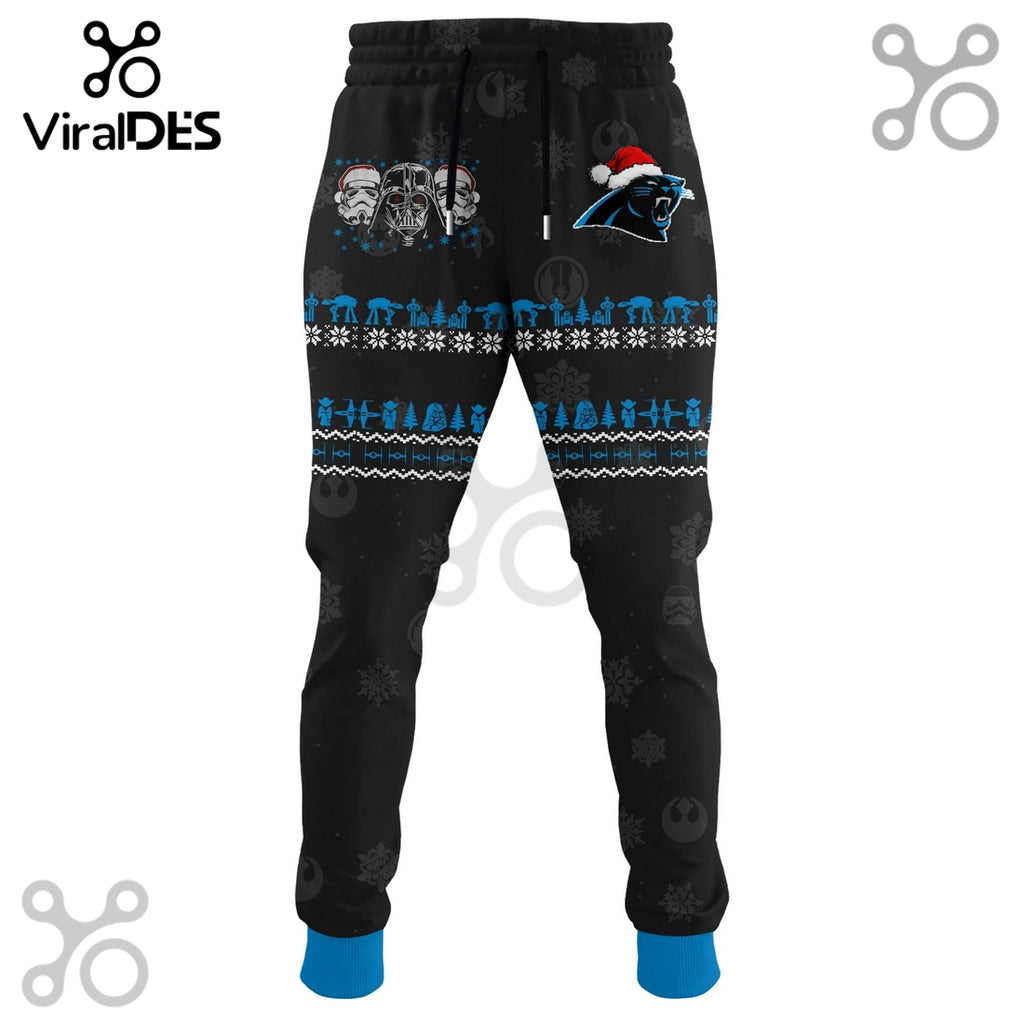 Carolina Panthers Merry Christmas The Force Edition Hoodie 2025