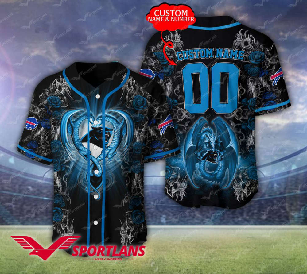 Carolina Panthers Personalized Baseball Jersey - lylyprint.com T-Shirts, Hoodie, Sweatshirt | WearSparks.com (Image 2)