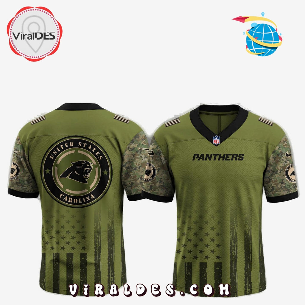 Carolina Panthers x Independence Day 2025 Baseball Jersey