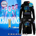 Charlotte Hornets New Bee Wins Logo Black Hoodie, Long Pants