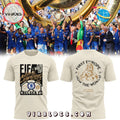 Chelsea 2025 FIFA Club World Cup Champions Cream Shirt