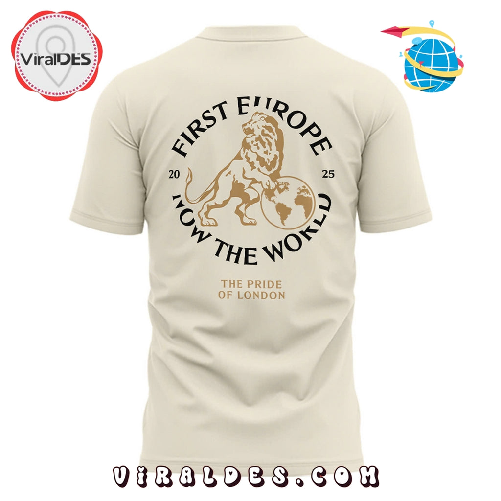 Chelsea 2025 FIFA Club World Cup Champions Cream Shirt