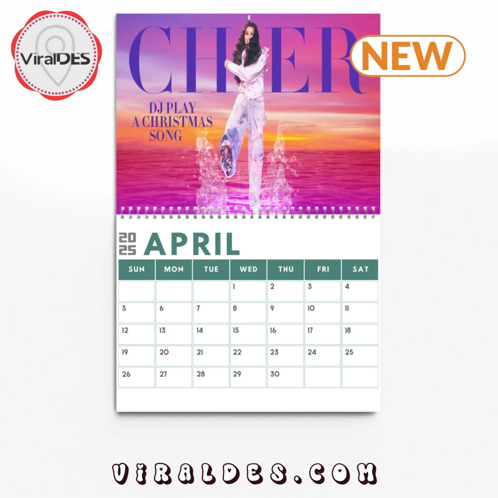 Cher 2025 New Year Calendar