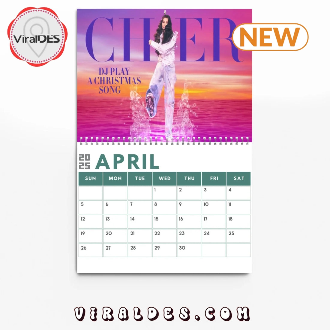 Cher 2025 New Year Calendar