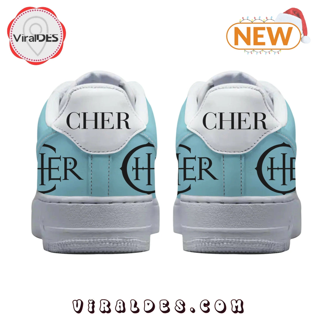 Cher Signatures 2024 Christmas Air Force 1 Sneakers
