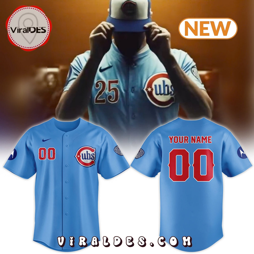 Chicago Cubs Blue Alternate Uniform Baseball Jersey