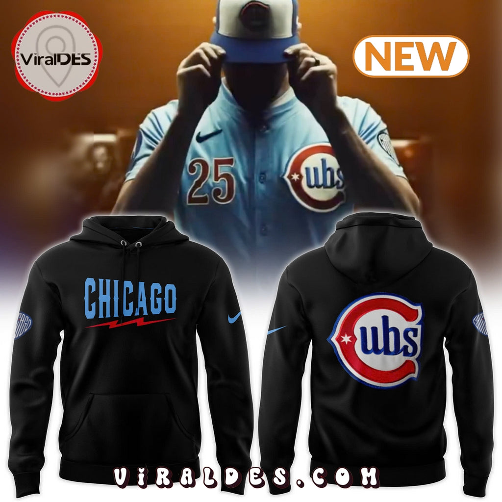 Chicago Cubs Blue Alternate Uniform Hoodie, Jogger
