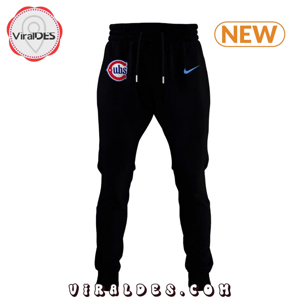 Chicago Cubs Blue Alternate Uniform Hoodie, Jogger