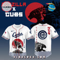 Chicago Cubs MLB x Godzilla Baseball Jersey