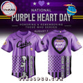 Chicago Cubs MLB x Purple Heart Day Baseball Jersey