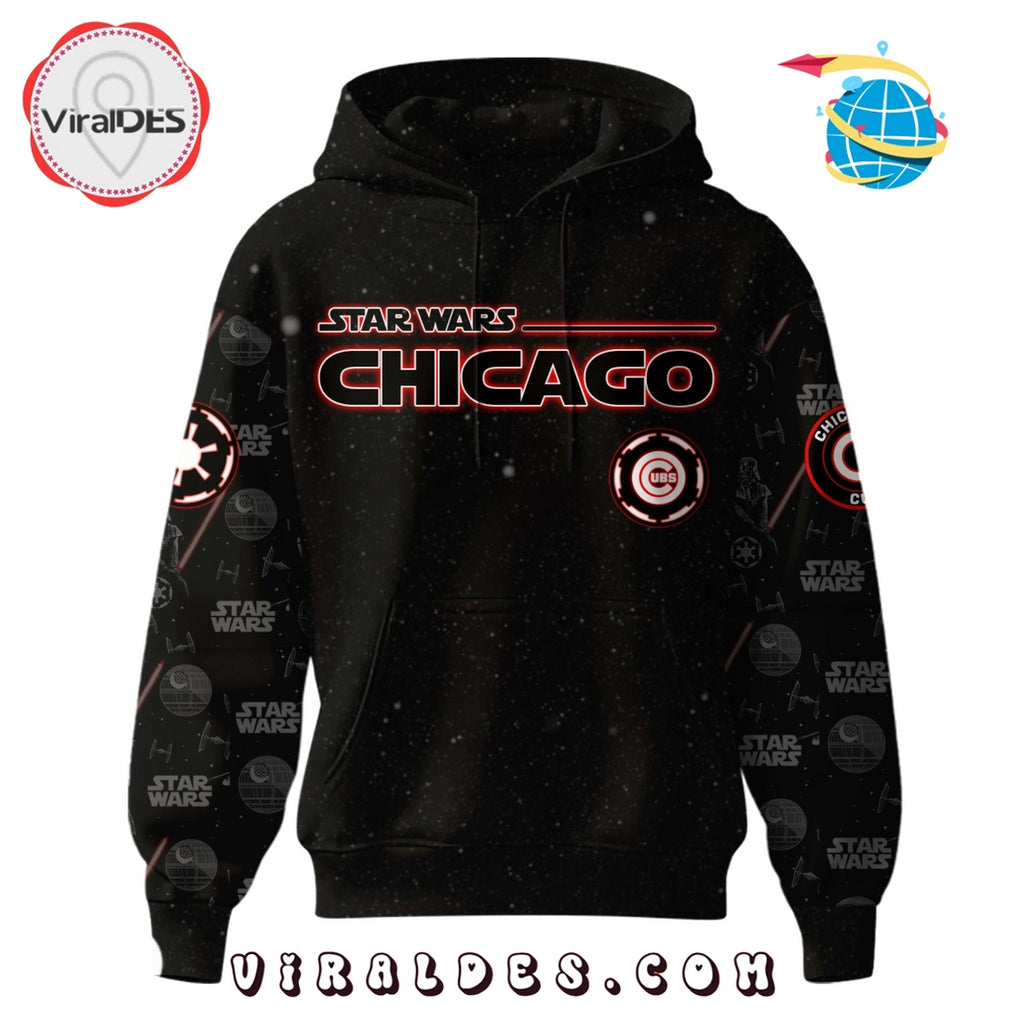 Chicago Cubs MLB x Star War Night Hoodie, Jogger, Cap
