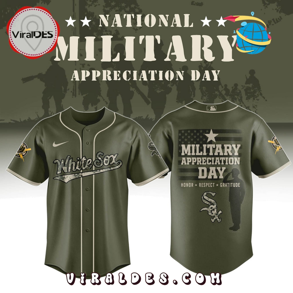 Chicago White Sox MLB Military Appreciation Day Baseball Jersey