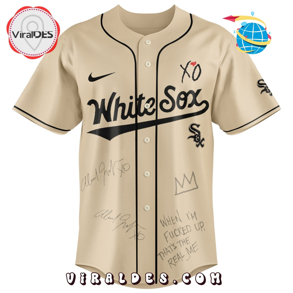 Chicago White Sox x The Weeknd After Hours Til Dawn Baseball Jersey