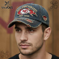 Chiefs 65th Anniversary Distressed Vintage Classic Cap