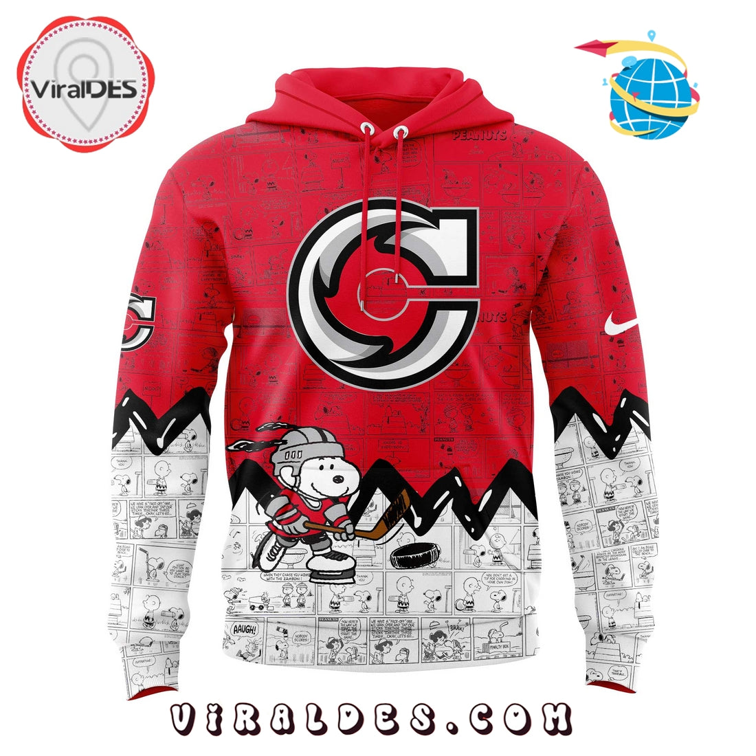 Cincinnati Cyclones Peanuts Night Anniversary Hoodie, Pants