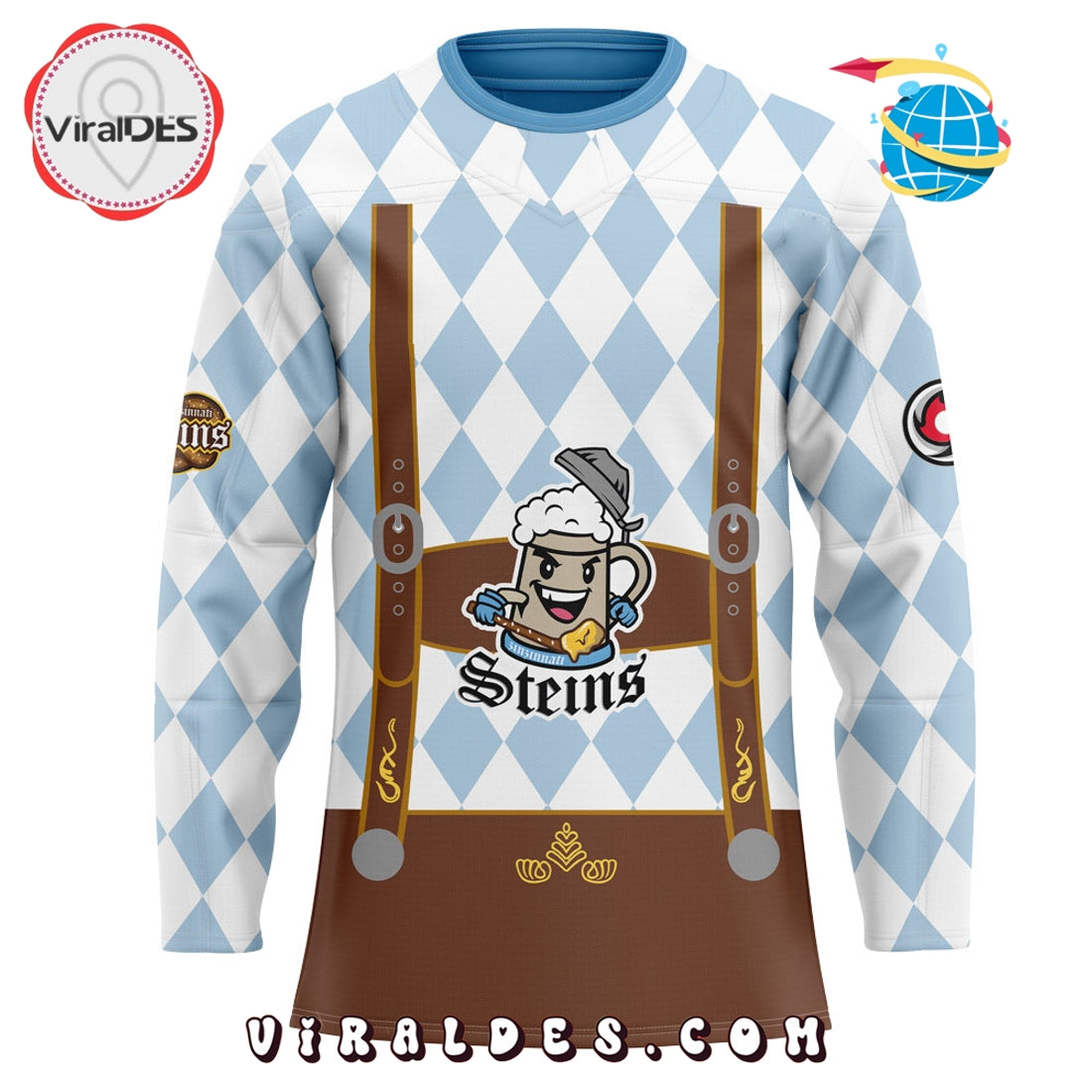 Cincinnati Cyclones Zinzinnati Steins Hockey Jersey