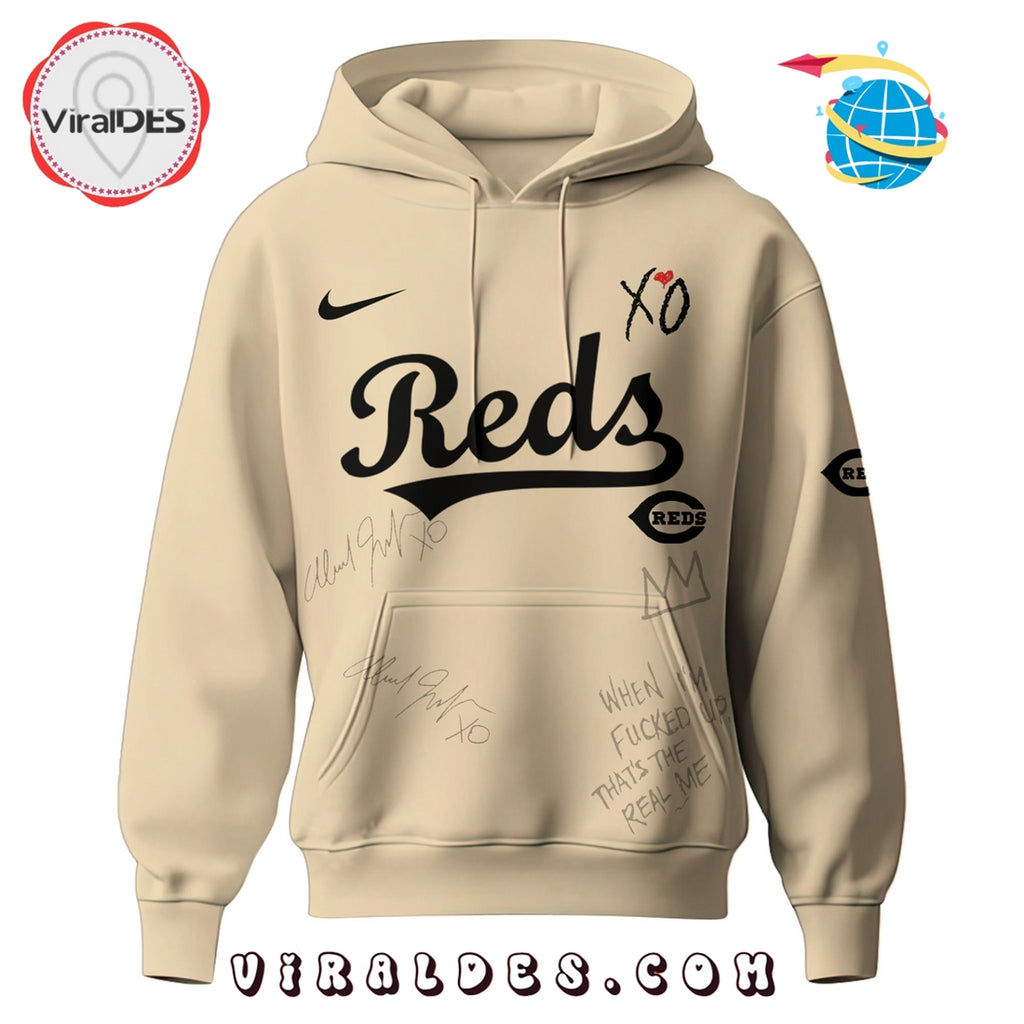 Cincinnati Reds x The Weeknd After Hours Til Dawn 2025 Hoodie