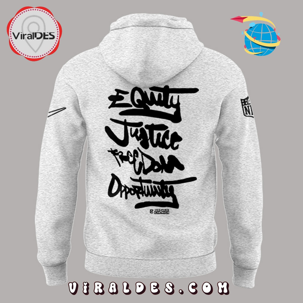 Cleveland Browns Be a Change Maker Grey Hoodie