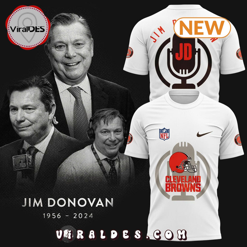 Cleveland Browns Jim Donovan Voice Hoodie