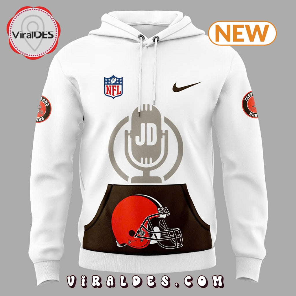 Cleveland Browns Jim Donovan Voice Hoodie, Jogger, Cap