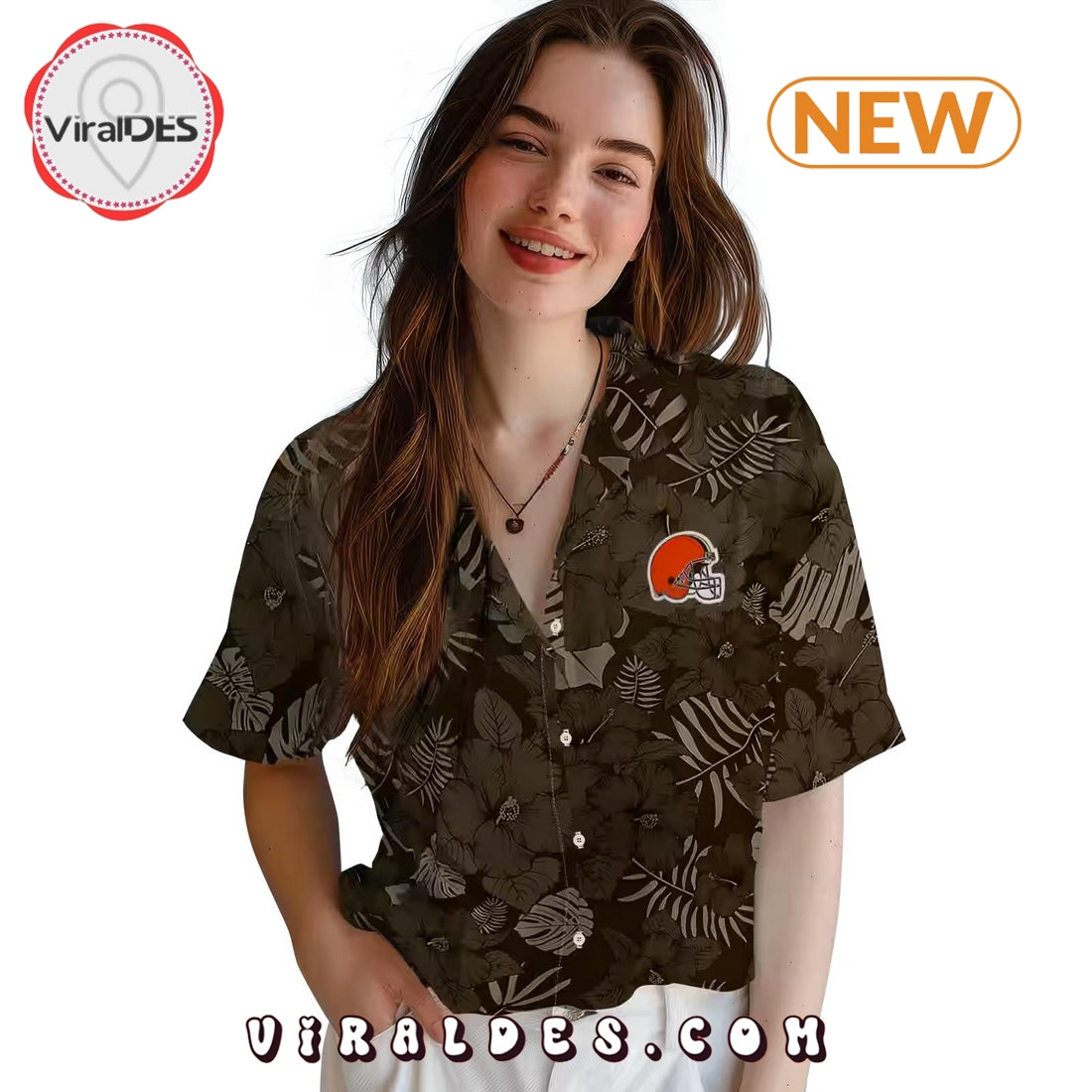 Cleveland Browns Jungle Vibes Hawaiian Shirt