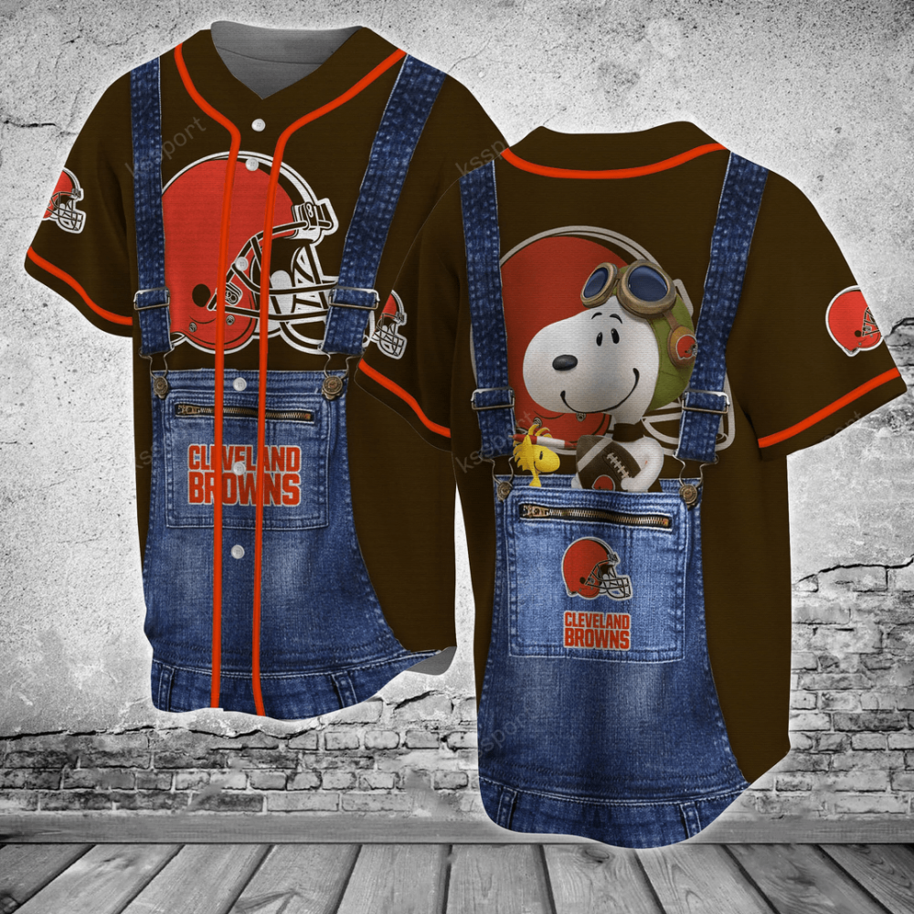 Cleveland Browns Personalized Baseball Jersey - lylyprint.com T-Shirts, Hoodie, Sweatshirt | WearSparks.com (Image 4)