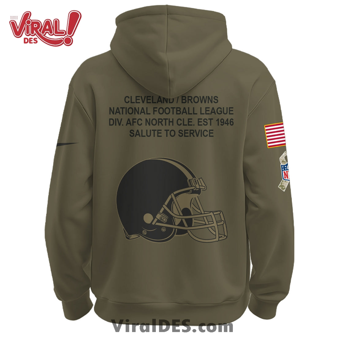 Cleveland Browns Salute To Service Limited Edition Shirt