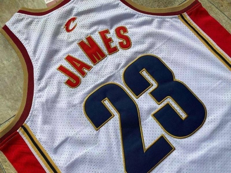 cleveland cavaliers #23 james authentic jersey white Style 5