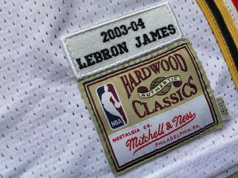 cleveland cavaliers #23 james authentic jersey white Style 7