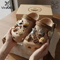 Coffee Lovers Premium Crocs Clogs With Charms