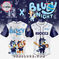 Colorado Rockies MLB Bluey And Bingo 2025 Baseball Jersey
