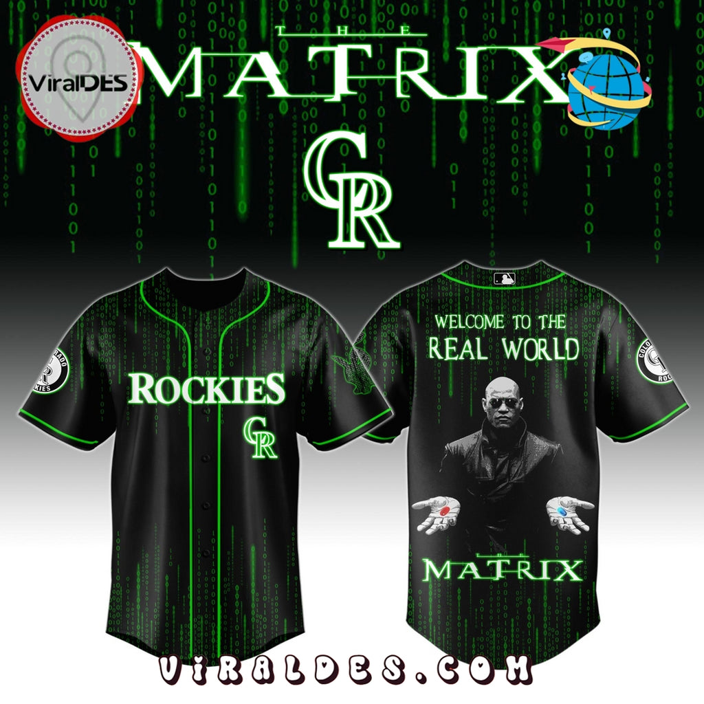 Colorado Rockies MLB The Matrix Baseball Jersey