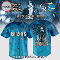 Colorado Rockies x Bring Me The Horizon Baseball Jersey