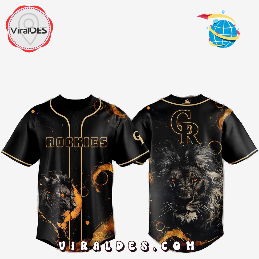 Colorado Rockies x Lion Baseball Jersey 2025