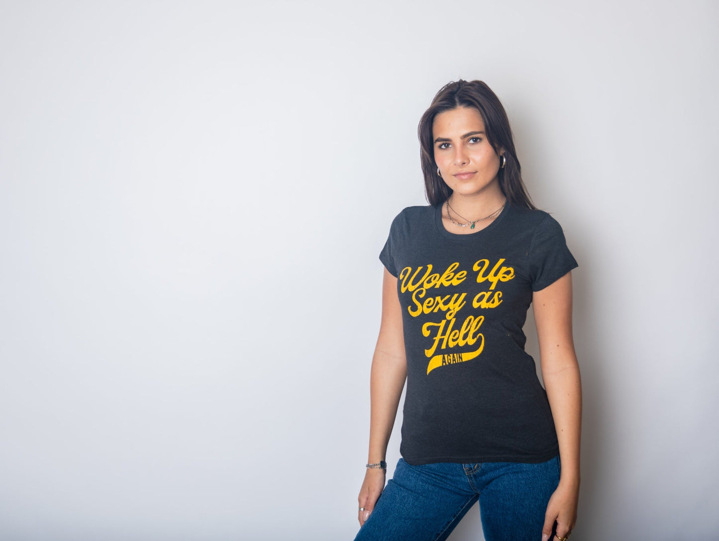 I Woke Up Sexy As Hell Again Women's T Shirt Hoodie, Sweatshirt | WearSparks.com (Image 4)