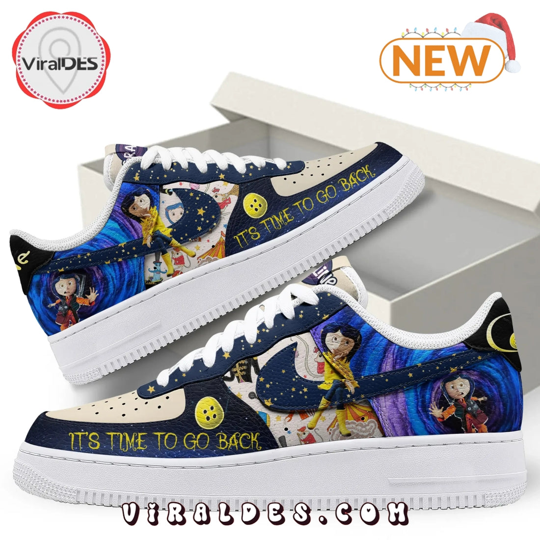 Coraline It’s Time To Go Back 2024 Christmas Air Force 1