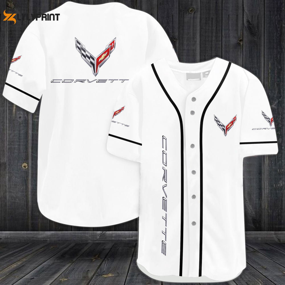 Corvette Racing Baseball Jersey - Gift for Men Women - lylyprint.com