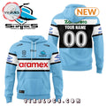Cronulla-Sutherland Sharks 2025 Custom Limited Hoodie