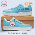 Custom Manchester City Champions Premier League Air Force 1
