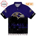Custom Baltimore Ravens Sunset Style Hawaiian Shirt