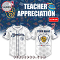 Custom Milwaukee Brewers 2025 Teacher Night Baseball Jersey