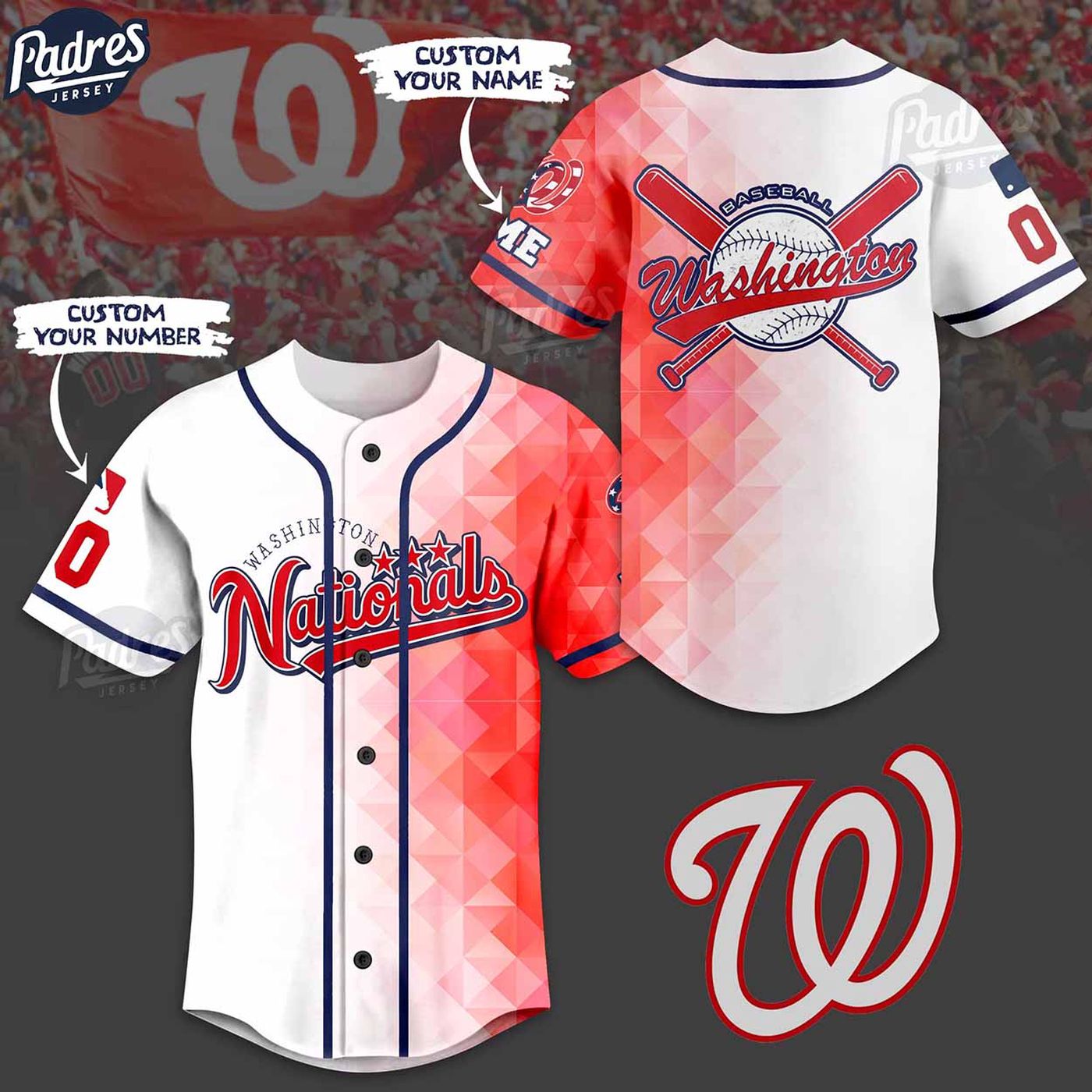 Personalized Washington Nationals MLB Jersey - Show Your Team Pride! - lylyprint.com T-Shirts, Hoodie, Sweatshirt (Image 2)
