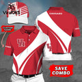 Custom Name Houston Cougars Polo, Cap Limited Edition
