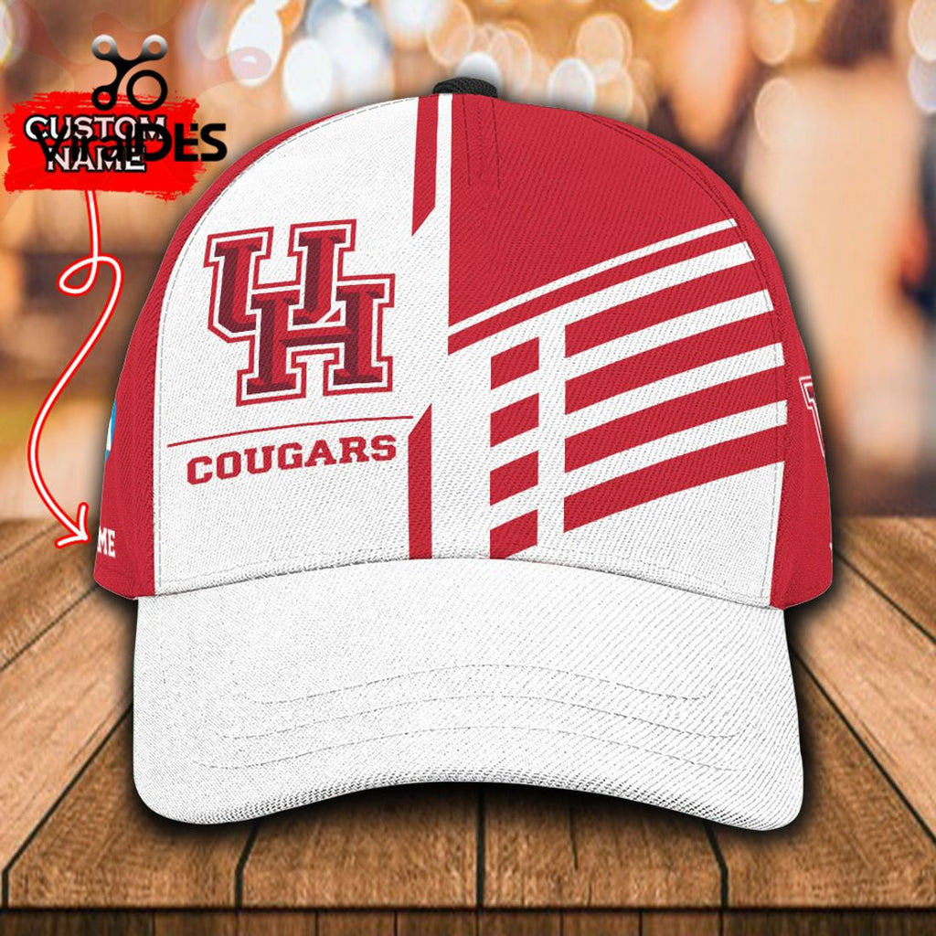 Custom Name Houston Cougars Polo, Cap Limited Edition